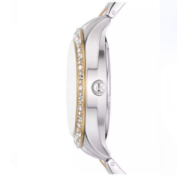 MK Women's Liliane Three-Hand Two-Tone Stainless Steel Bracelet Watch 36mm - Picture 17 of 17